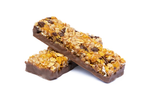 Oat-and-pea-protein-breakfast-bar-with-chocolate-nougat