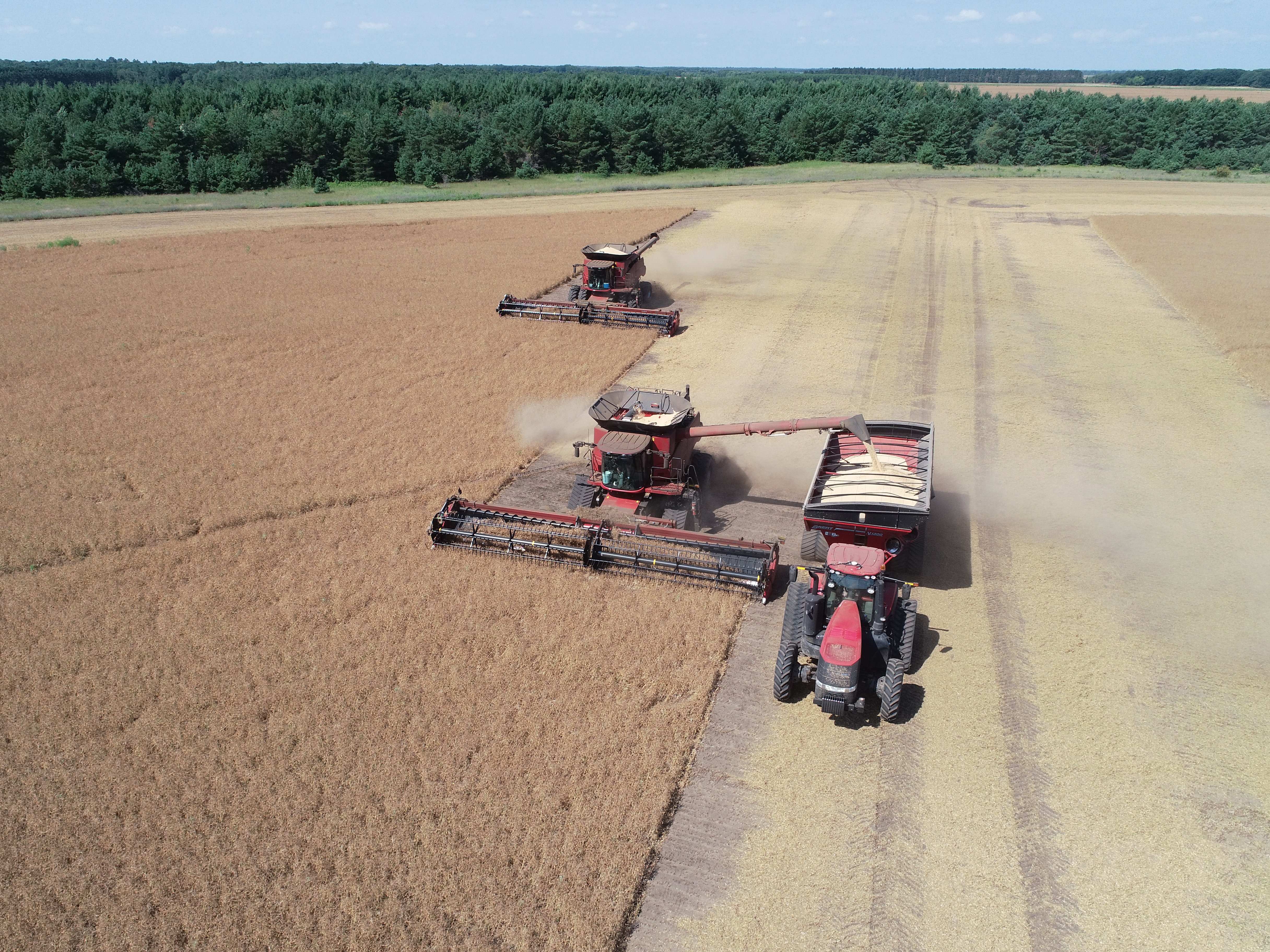 drone harvest picture