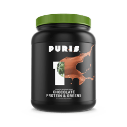 PURIS Protein & Greens - Chocolate - Dry Beverage Blend