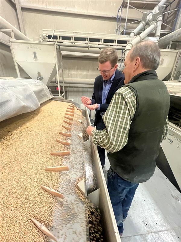Congressman Dusty Johnson Visits PURIS A Focus on South Dakota's Ag Future